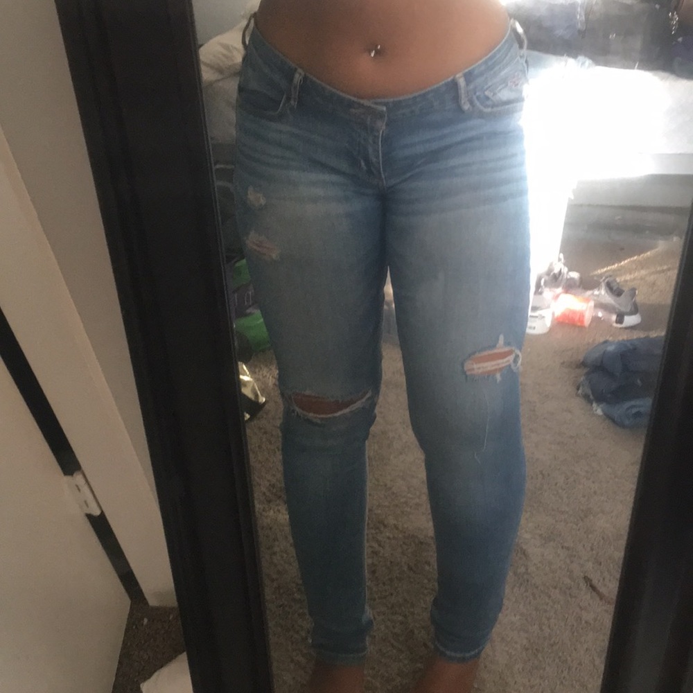 Hollister super skinny jeans